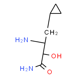 ChemSpider 2D Image | (2R,3S)-3-Amino-4-cyclopropyl-2-hydroxybutanamide | C7H14N2O2