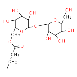 ChemSpider 2D Image | 6-O-Butyryl-alpha-D-glucopyranosyl alpha-D-glucopyranoside | C16H28O12