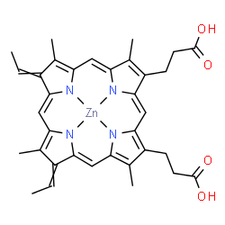 ChemSpider 2D Image | CSID:59052628 | C34H34N4O4Zn