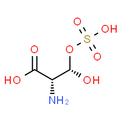 ChemSpider 2D Image | (3S)-3-(Sulfooxy)-L-serine | C3H7NO7S