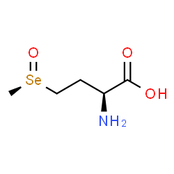 ChemSpider 2D Image | (2S)-2-Amino-4-(methylseleninyl)butanoic acid | C5H11NO3Se