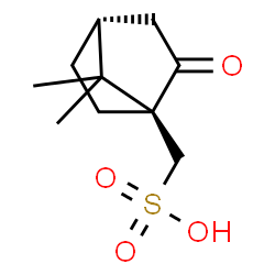 ChemSpider 2D Image | (1S)-(+)-10-Camphorsulfonic acid | C10H16O4S