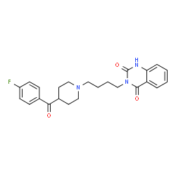 ChemSpider 2D Image | butanserin | C24H26FN3O3