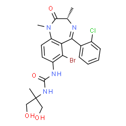 ChemSpider 2D Image | lodazecar | C22H24BrClN4O4