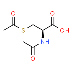 ChemSpider 2D Image | N,S-Diacetyl-L-cysteine | C7H11NO4S