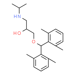 ChemSpider 2D Image | xipranolol | C23H33NO2