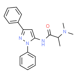 ChemSpider 2D Image | difenamizole | C20H22N4O