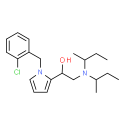 ChemSpider 2D Image | Viminol | C21H31ClN2O