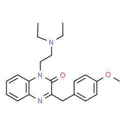 ChemSpider 2D Image | Caroverine | C22H27N3O2
