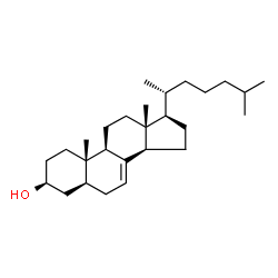 ChemSpider 2D Image | Lathosterol | C27H46O