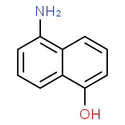 ChemSpider 2D Image | 1-Amino-5-naphthol | C10H9NO