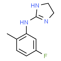 ChemSpider 2D Image | flutonidine | C10H12FN3