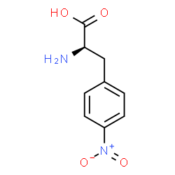 ChemSpider 2D Image | 4-Nitro-D-phenylalanine | C9H10N2O4