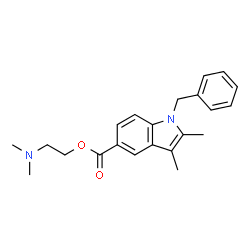ChemSpider 2D Image | indocate | C22H26N2O2