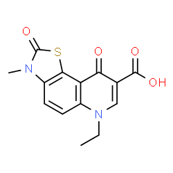 ChemSpider 2D Image | tioxacin | C14H12N2O4S