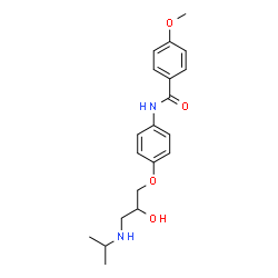 ChemSpider 2D Image | Ronactolol | C20H26N2O4