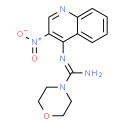 ChemSpider 2D Image | troquidazole | C14H15N5O3