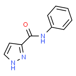 ChemSpider 2D Image | N-Phenyl-1H-pyrazole-3-carboxamide | C10H9N3O