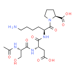 ChemSpider 2D Image | goralatide | C20H33N5O9