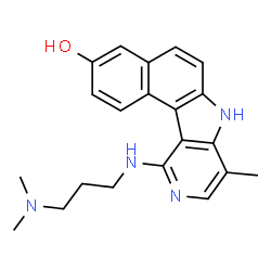 ChemSpider 2D Image | intoplicine | C21H24N4O