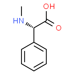 ChemSpider 2D Image | N-methyl-alpha-phenyl-glycine | C9H11NO2