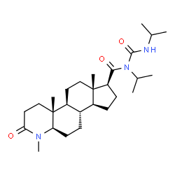 ChemSpider 2D Image | turosteride | C27H45N3O3