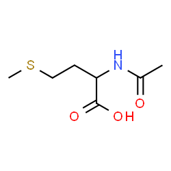 ChemSpider 2D Image | N-Acetyl-DL-methionine | C7H13NO3S