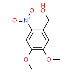 ChemSpider 2D Image | 6-Nitroveratryl alcohol | C9H11NO5