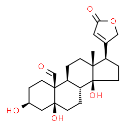 ChemSpider 2D Image | k-Strophanthidin | C23H32O6