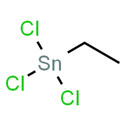 ChemSpider 2D Image | ethyltin trichloride | C2H5Cl3Sn