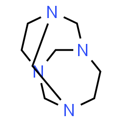 ChemSpider 2D Image | 1,3,6,8-Tetraazatricyclo(4.4.1.13,8)dodecane | C8H16N4