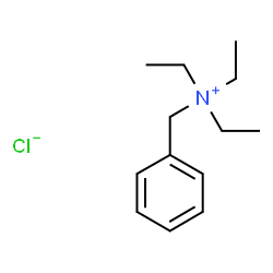 ChemSpider 2D Image | Benzyltriethylammonium chloride | C13H22ClN