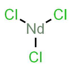 ChemSpider 2D Image | Neodymium(III) chloride | Cl3Nd