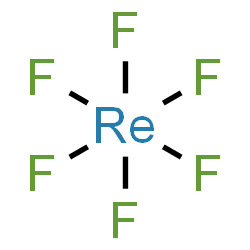 ChemSpider 2D Image | Rhenium hexafluoride | F6Re