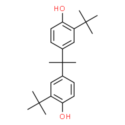 ChemSpider 2D Image | 4,4'-Isopropylidenebis(o-tert-butylphenol) | C23H32O2