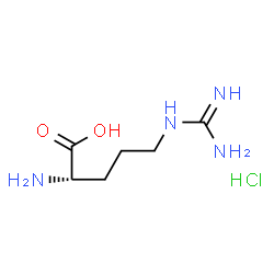 ChemSpider 2D Image | L-(+)-Arginine Hydrochloride | C6H15ClN4O2