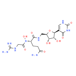 ChemSpider 2D Image | pseudouridimycin | C17H26N8O9