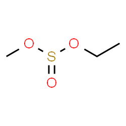 ChemSpider 2D Image | Ethyl methyl sulfite | C3H8O3S