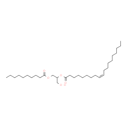ChemSpider 2D Image | 1-(Decanoyloxy)-3-hydroxy-2-propanyl (9Z)-9-nonadecenoate | C32H60O5