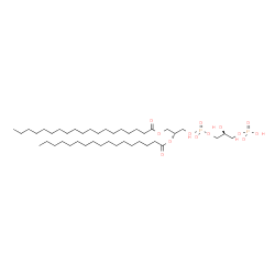 ChemSpider 2D Image | (2R,8S)-2-(Heptadecanoyloxy)-5,8,11,11-tetrahydroxy-5,11-dioxido-4,6,10-trioxa-5lambda~5~,11lambda~5~-diphosphaundec-1-yl nonadecanoate | C42H84O13P2