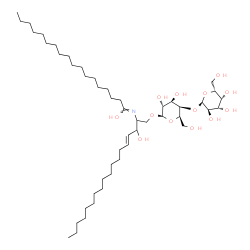 ChemSpider 2D Image | (1Z)-N-[(4E)-1-{[4-O-(alpha-D-Galactopyranosyl)-beta-D-galactopyranosyl]oxy}-3-hydroxy-4-octadecen-2-yl]octadecanimidic acid | C48H91NO13