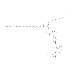 ChemSpider 2D Image | (1Z)-N-[(2S,3R,4Z)-1-({2-Deoxy-2-[(E)-(1-hydroxyethylidene)amino]-beta-D-galactopyranosyl-(1->3)-alpha-D-galactopyranosyl-(1->4)-beta-D-galactopyranosyl-(1->4)-(2xi)-beta-D-arabino-hexopyranosyl}oxy)-
3-hydroxy-4-octadecen-2-yl]pentacosanimidic acid | C69H128N2O23