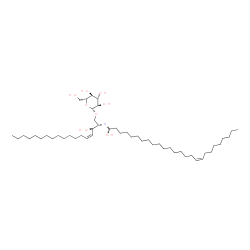 ChemSpider 2D Image | (1Z,17Z)-N-[(2S,3R,4Z)-1-(beta-D-Glucopyranosyloxy)-3-hydroxy-4-octadecen-2-yl]-17-hexacosenimidic acid | C50H95NO8