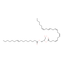 ChemSpider 2D Image | (2S)-1-[(9E)-9-Hexadecenoyloxy]-3-hydroxy-2-propanyl (4Z,7Z,10Z,13E,16Z)-4,7,10,13,16-docosapentaenoate | C41H68O5