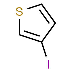 ChemSpider 2D Image | 3-Iodothiophene | C4H3IS