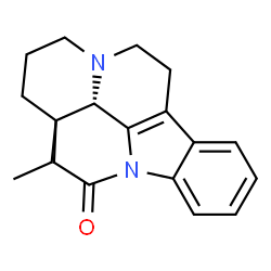 ChemSpider 2D Image | (3alpha,16xi)-14,15-Dihydroeburnamenin-14-one | C19H22N2O