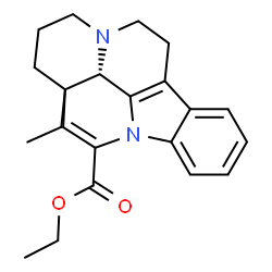 ChemSpider 2D Image | Ethyl (3alpha,16xi)-eburnamenine-14-carboxylate | C22H26N2O2