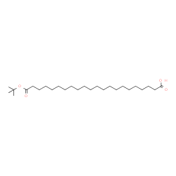 ChemSpider 2D Image | 22-[(2-Methyl-2-propanyl)oxy]-22-oxodocosanoic acid | C26H50O4