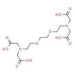 ChemSpider 2D Image | Ethylene glycol tetraacetic acid | C14H24N2O10