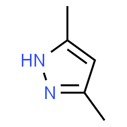 ChemSpider 2D Image | 3,5-Dimethylpyrazole | C5H8N2